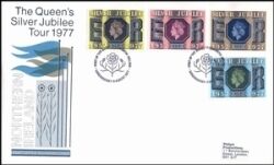 1977  Königliche Reise durch Großbritannien 11.8.  Londonderry