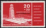 1958  Einweihung der Gedenkstätte Buchenwald