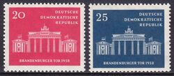 1958  Wiederherstellung des Brandenburger Tores