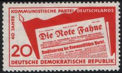 1958  40 Jahre Kommunistische Partei Deutschlands