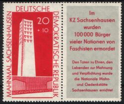 1960  Nationale Mahn- und Gedenksttte Sachsenhausen