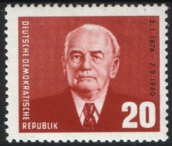 1961  85. Geburtstag von Präsident Wilhelm Pieck