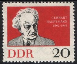 1962  100. Geburtstag von Gerhart Hauptmann