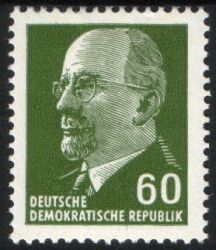 1964  Freimarke: Walter Ulbricht