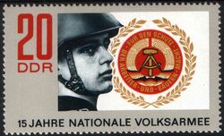1971  15 Jahre Nationale Volksarmee ( NVA )