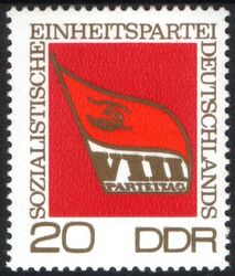 1971  Parteitag der Sozialistischen Einheitspartei