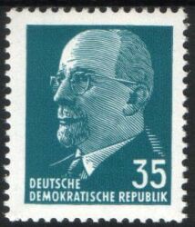 1971  Freimarke: Walter Ulbricht