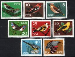 1973  Geschützte Singvögel