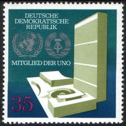 1973  Aufnahme in die Vereinten Nationen (UNO)
