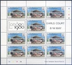 Kiribati 1980  Flugzeugmotiv zur LONDON` 80