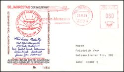 1979  Weltrundfahrt 1929 des Luftschiffs LZ 127  "Graf Zeppelin"