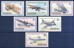 Rhodesien 1978  75. Jahrestag des 1. Motorfluges