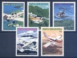 Papua Neuguinea 1981  Flugzeuge