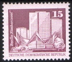1980  Freimarken: Aufbau in der DDR - Kleinformat