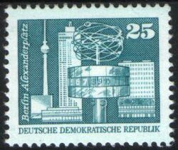 1980  Freimarken: Aufbau in der DDR - Kleinformat