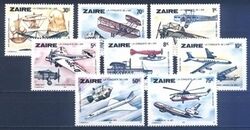 Zaire 1978  Entwicklung der Luftfahrt