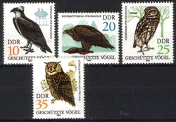 1982  Geschützte Greifvögel