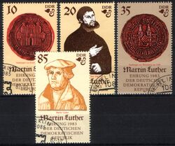 1982  Geburtstag von Martin Luther