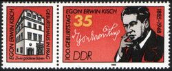 1985  Geburtstag von Egon Erwin Kisch