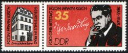 1985  Geburtstag von Egon Erwin Kisch