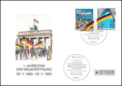 1990  Öffnung der innerdeutschen Grenzen