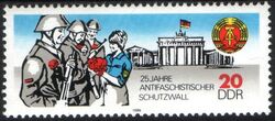 1986  25 Jahre Berliner Mauer