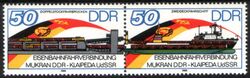 1986  Erffnung der Eisenbahnfhrverbindung