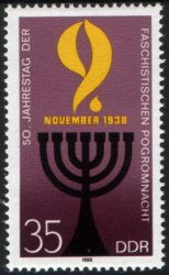 1988  Jahrestag der "Reichskristallnacht"