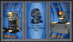 1989  100 Jahre Carl-Zeiss-Stiftung Jena