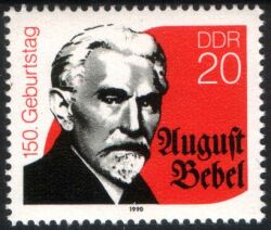 1990  Geburtstag von August Bebel