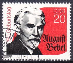 1990  Geburtstag von August Bebel