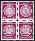 1954  Dienstmarken für Verwaltungspost B (II)