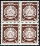 1954  Dienstmarken für Verwaltungspost B (II)