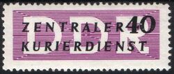 1956  Dienstmarken fr den ZKD