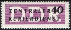 1956  Dienstmarken für den ZKD