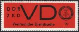1965  Aufkleber für vertrauliche Dienstsachen