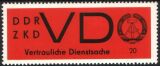 1965  Aufkleber für vertrauliche Dienstsachen