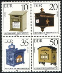 1985  Historische Briefkästen
