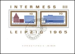 1965  Internationale Briefmarkenausstellung