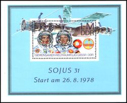 1978  Gemeinsamer Weltraumflug UdSSR-DDR