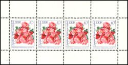 1972  Internationale Rosenausstellung - Heftchenblatt