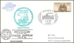 1983  Italienfahrt des Ludtschiffs LZ 127 "Graf Zeppelin"