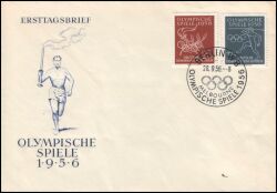 1956  Olympische Sommersoiele in Melbourne