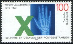 1995  Geburtstag von Wilhelm Conrad Röntgen