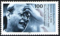 1995  Todestag von Dietrich Bonhoeffer