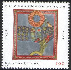1998  900. Geburtstag von Hildegard v. Bingen