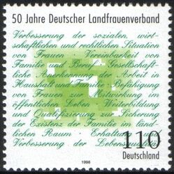 1998  50 Jahre Deutscher Landfrauenverband