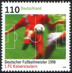 1998  Deutscher Fuballmeister 1998 - 1. FC Kaiserslautern