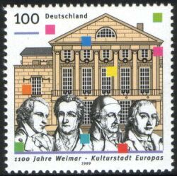 1999  1100 Jahre Weimar - Kulturhauptstadt Europas