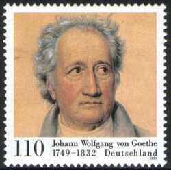 1999  250. Geburtstag von Johann Wolfgang von Goethe